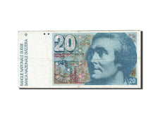 Switzerland, 20 Franken, 1976-1979, KM:55b, 1980, VF(20-25)
