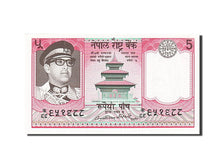 Banknote, Nepal, 5 Rupees, 1974, Undated (1974), KM:23a, UNC(63)