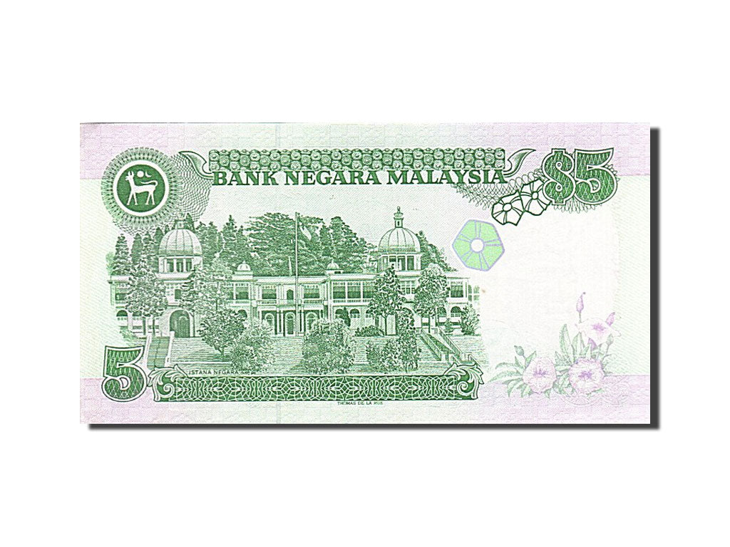 Banknote, Malaysia, 5 Ringgit, 1986-1995, 1986, KM:28a, UNC(60-62)