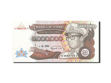 Banconote, Zaire, 5,000,000 Zaïres, 1988-1992, KM:46a, 1992-10-01, SPL