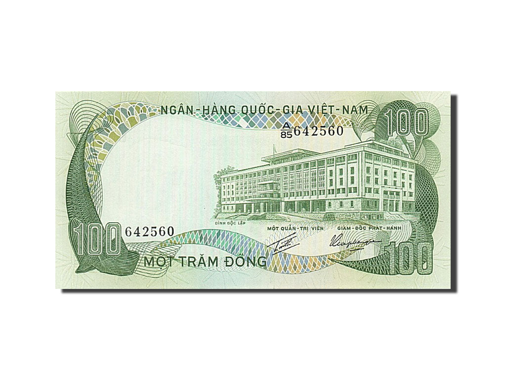 Billet, South Viet Nam, 100 D<ox>ng, 1972-1975, Undated (1972), KM:31a, SPL