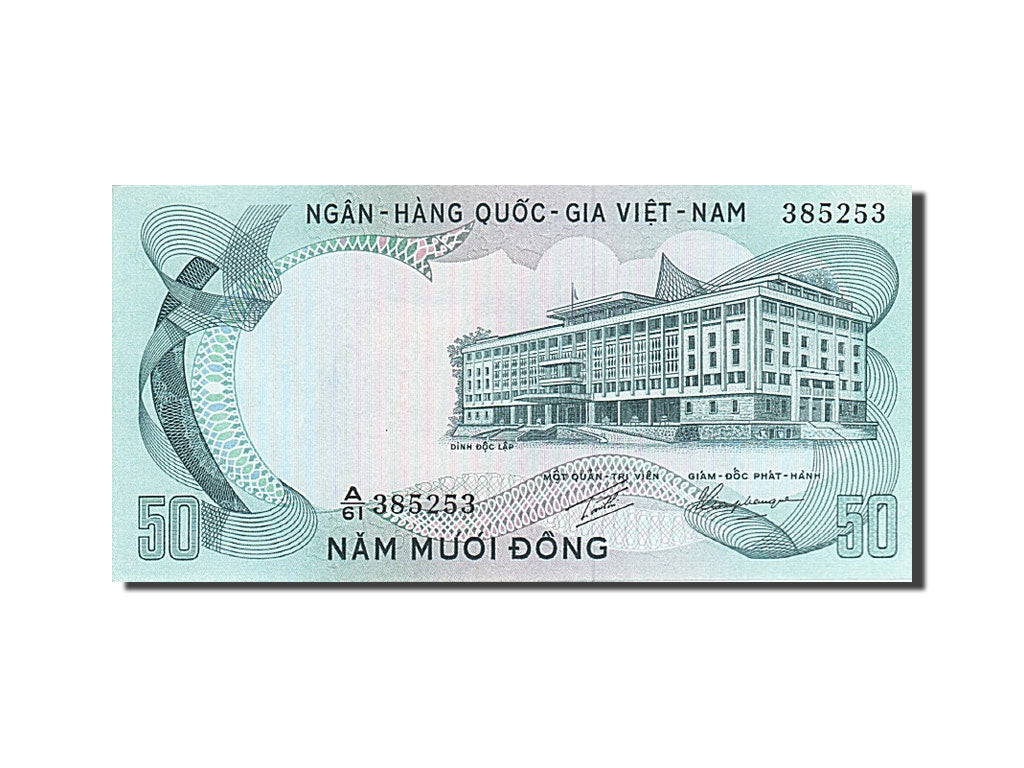South Viet Nam, 50 Dong, 1972-1975, Undated (1972), KM:30a, UNC(63)