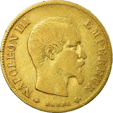 Moneda, Francia, Napoleon III, Napoléon III, 10 Francs, 1858, Strasbourg, MBC