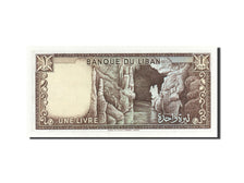 Banknote, Lebanon, 1 Livre, 1964, 1964, KM:61a, UNC(63)