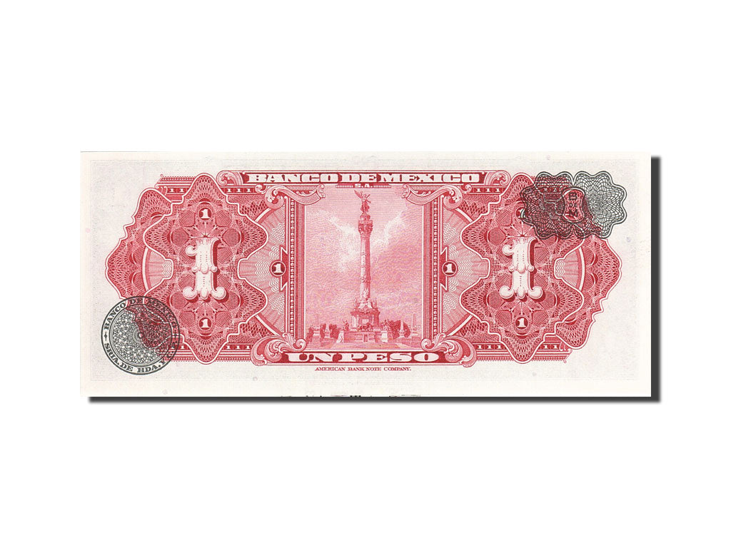 Mexico, 1 Peso, 1957-1961, 1969-08-27, KM:59k, UNC(63)