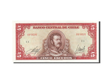 Chile, 5 Escudos, 1962-1975, Undated (1964), KM:138, SPL