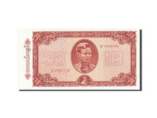 Birmania, 10 Kyats, 1965, Undated (1965), KM:54, SPL