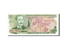 Banconote, Costa Rica, 5 Colones, 1981, KM:236d, 1981-03-12, SPL