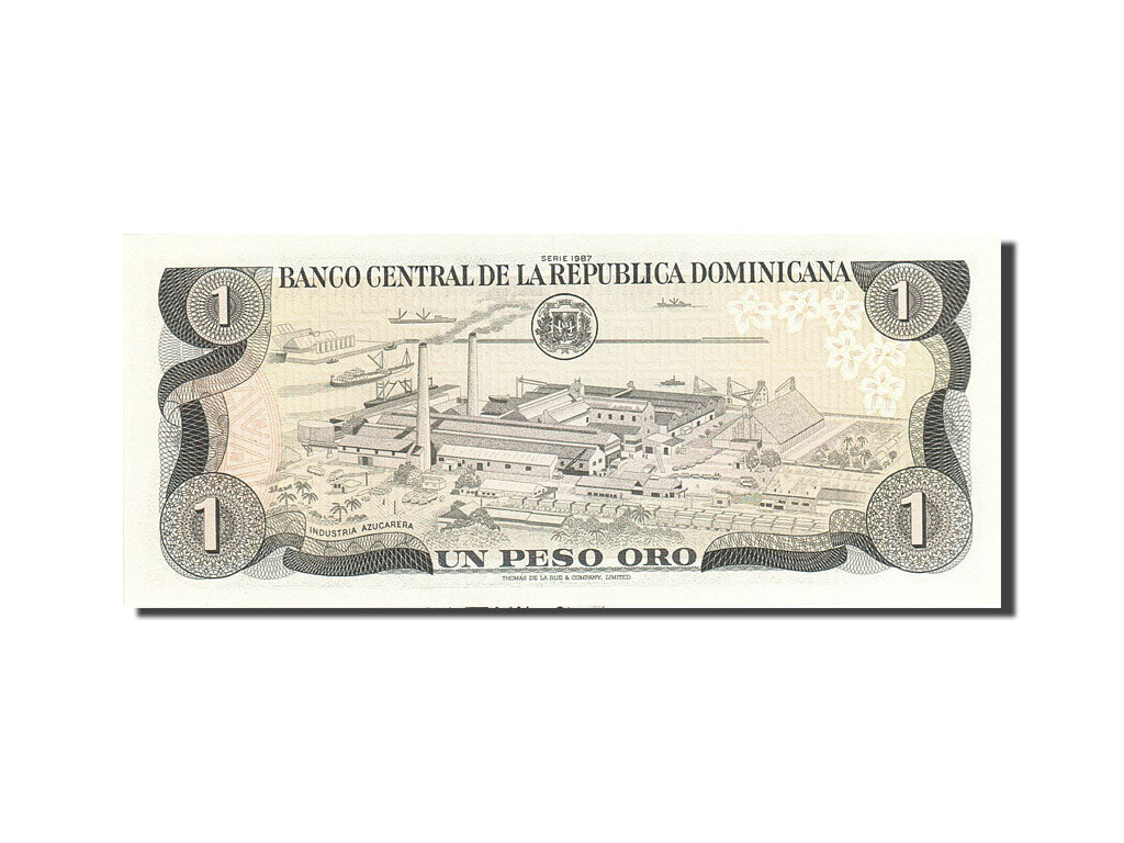 Banknote, Dominican Republic, 1 Peso Oro, 1984, Undated, KM:126a, UNC(63)