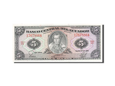 Banknote, Ecuador, 5 Sucres, 1975-1980, 1982-08-20, KM:108b, UNC(63)