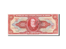 Geldschein, Brasilien, 10 Centavos on 100 Cruzeiros, 1961, 1964, KM:185a, UNZ-