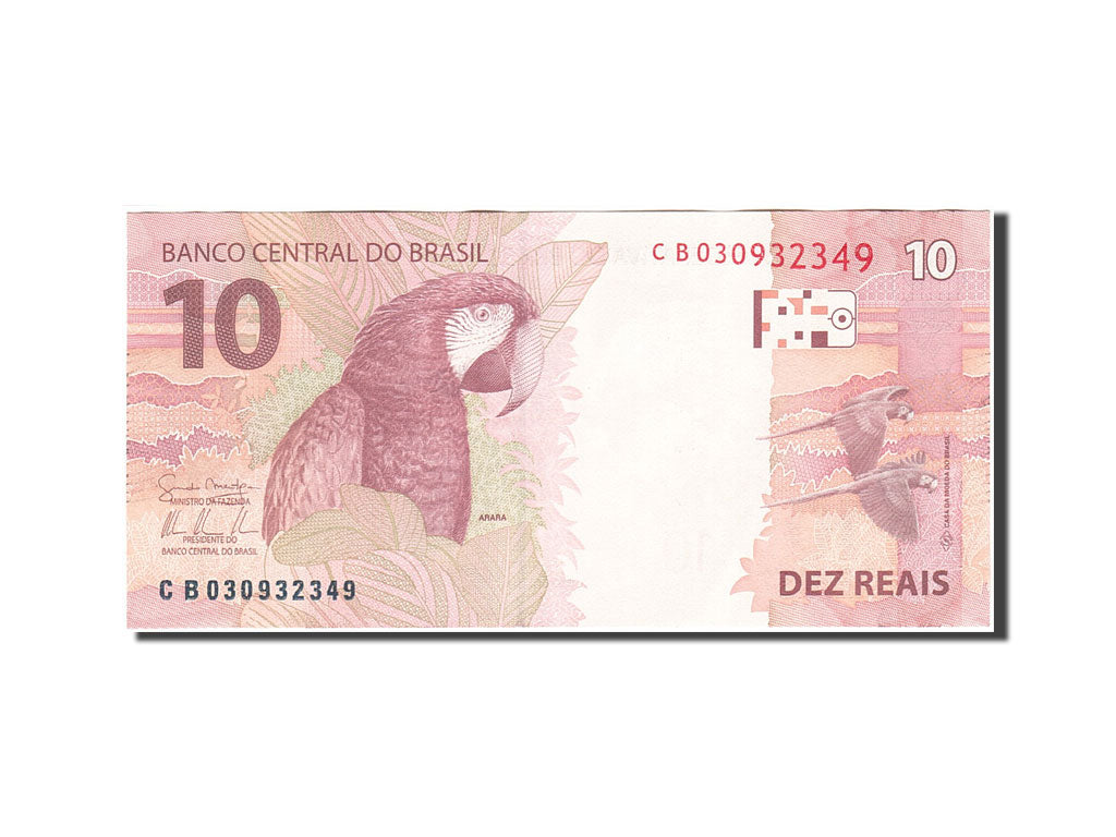 Brazil, 10 Reais, 2010, 2010, AU(55-58)