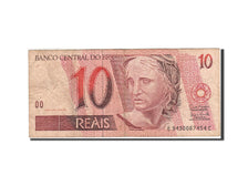 Brazil, 10 Reais, 1994, KM:245Ak, Undated (1997), VF(20-25)