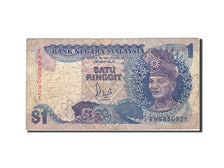 Malaysia, 1 Ringgit, 1986-1995, KM:27A, Undated (1986-1989), VF(20-25)