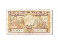 Geldschein, Belgien, 50 Francs, 1948-1950, 1956-04-03, KM:133b, S