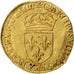 Coin, France, Ecu d'or, 1564, La Rochelle, AU(50-53), Gold, Sombart:4904