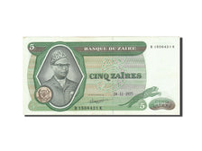 Banconote, Zaire, 5 Zaïres, 1971-1980, KM:21b, 1977-11-24, BB+