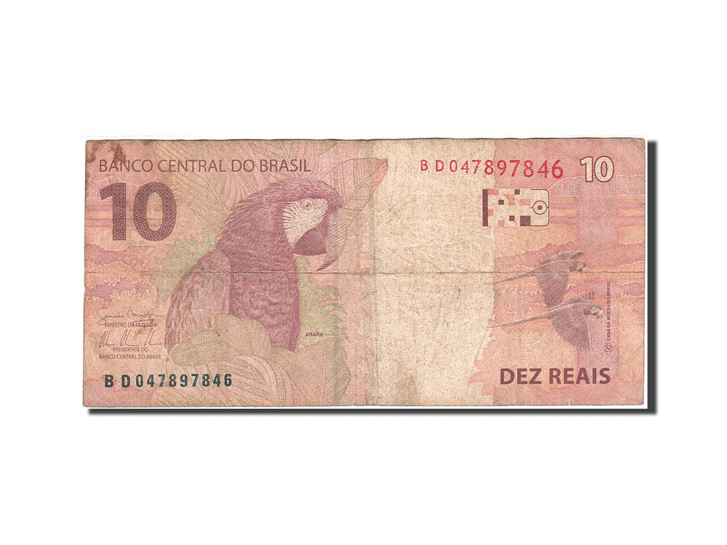 Brazil, 10 Reais, 2010, KM:253, 2010, VG(8-10)