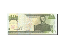 República Dominicana, 10 Pesos Oro, 2000-2001, KM:165a, 2000, SC