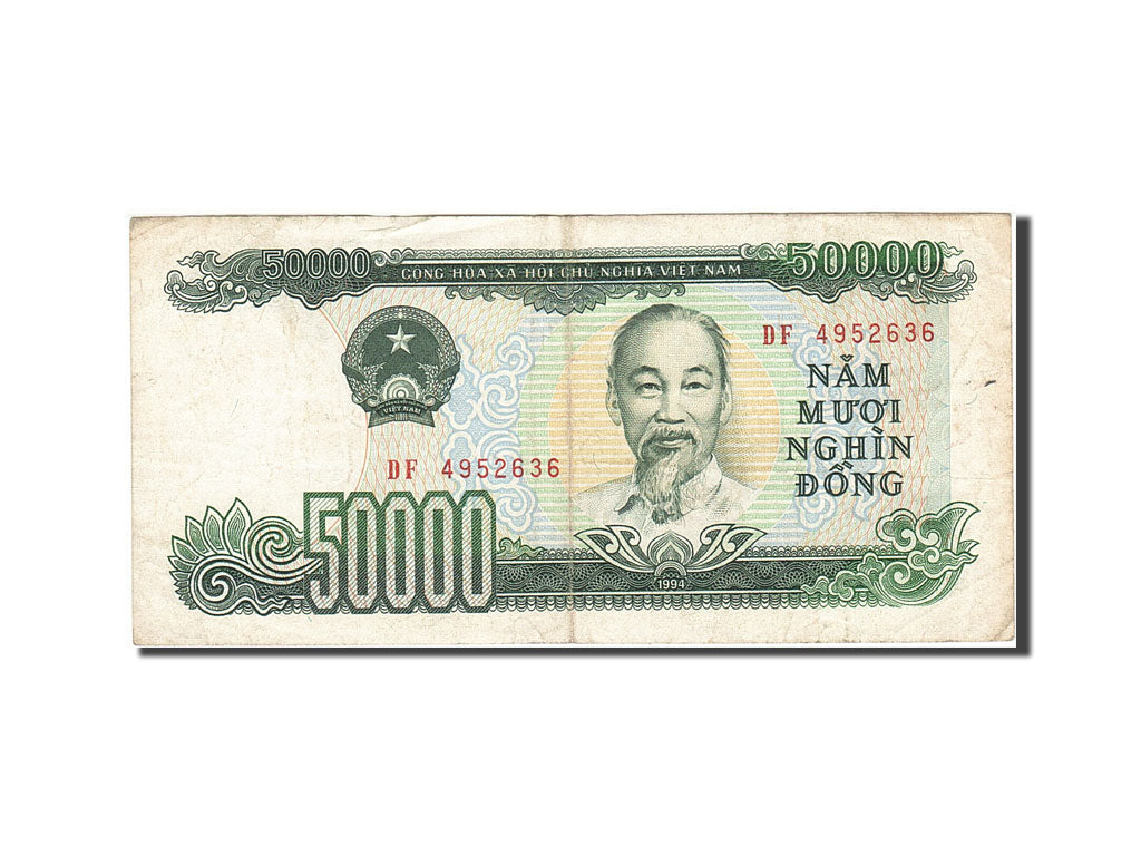 Vietnam, 50,000 Dong, 1994, 1994, KM:116a, VF(20-25)