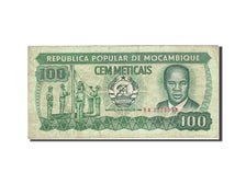 Mozambique, 100 Meticais, 1983-1988, KM:130b, 1986-06-16, TTB