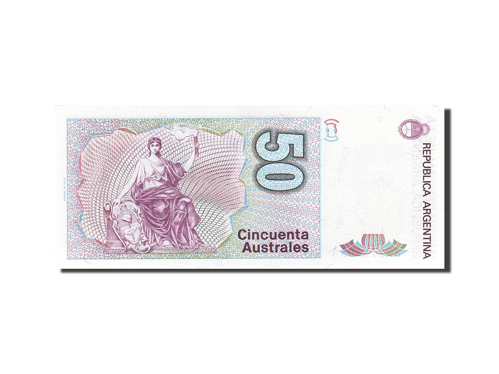 Banconote, Argentina, 50 Australes, 1985-1991, KM:326a, Undated (1986-1989), SPL
