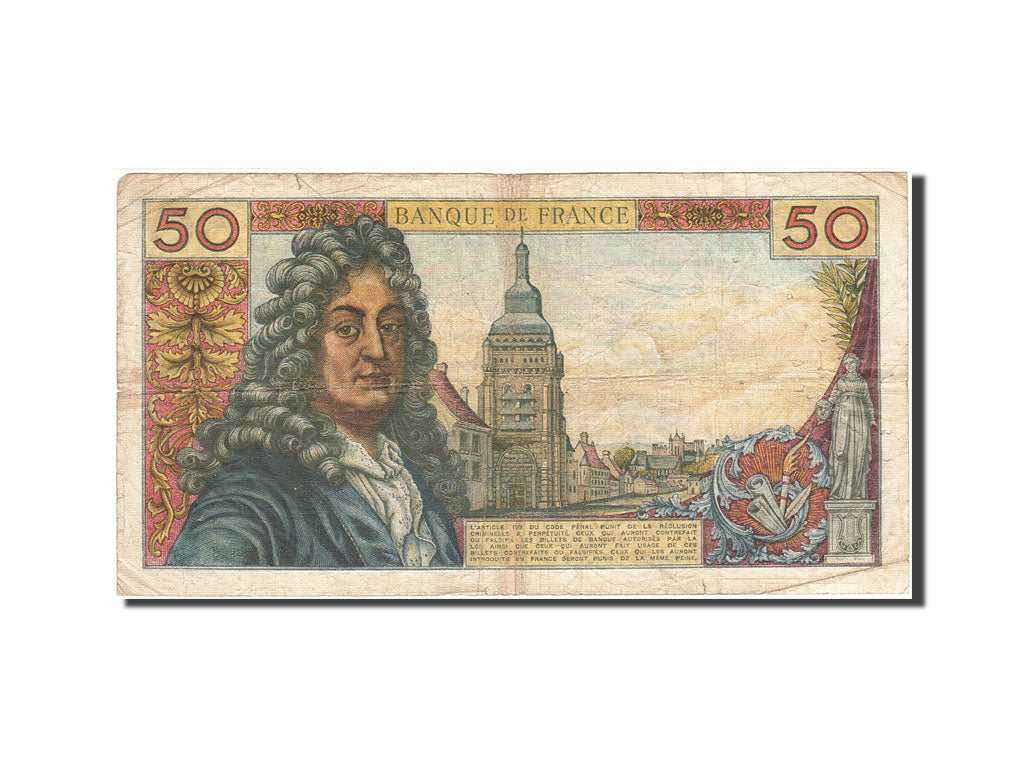 France, 50 Francs, 1962, 1964-11-05, KM:148a, TB