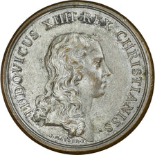 France, Medal, Louis XIV, Prise de Condé et de Maubeuge, History, 1649, Mauger