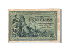 Banknote, Germany, 5 Mark, 1904-1906, 1904-10-31, KM:8a, VF(20-25)