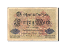 Banknote, Germany, 50 Mark, 1914, 1914-08-05, KM:49a, VG(8-10)