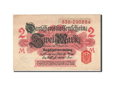 Billete, 2 Mark, 1914, Alemania, KM:53, 1914-08-12, MBC