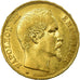 Moneda, Francia, Napoleon III, Napoléon III, 20 Francs, 1860, Strasbourg, MBC+