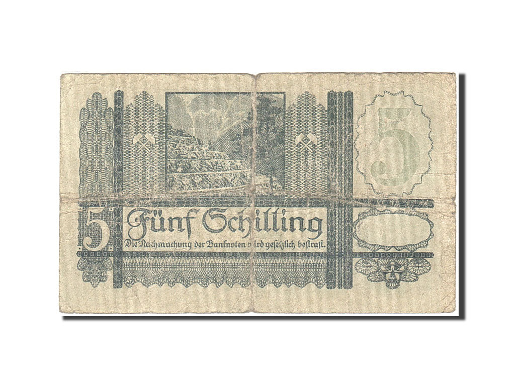 Austria, 5 Schilling, 1927-1930, 1927-07-01, KM:93, VG(8-10)