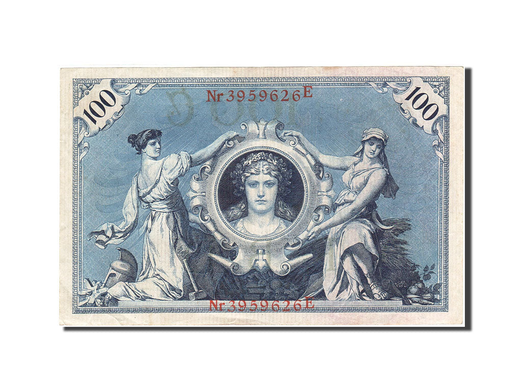 Banknote, Germany, 100 Mark, 1908, 1908-02-07, KM:34, UNC(63)