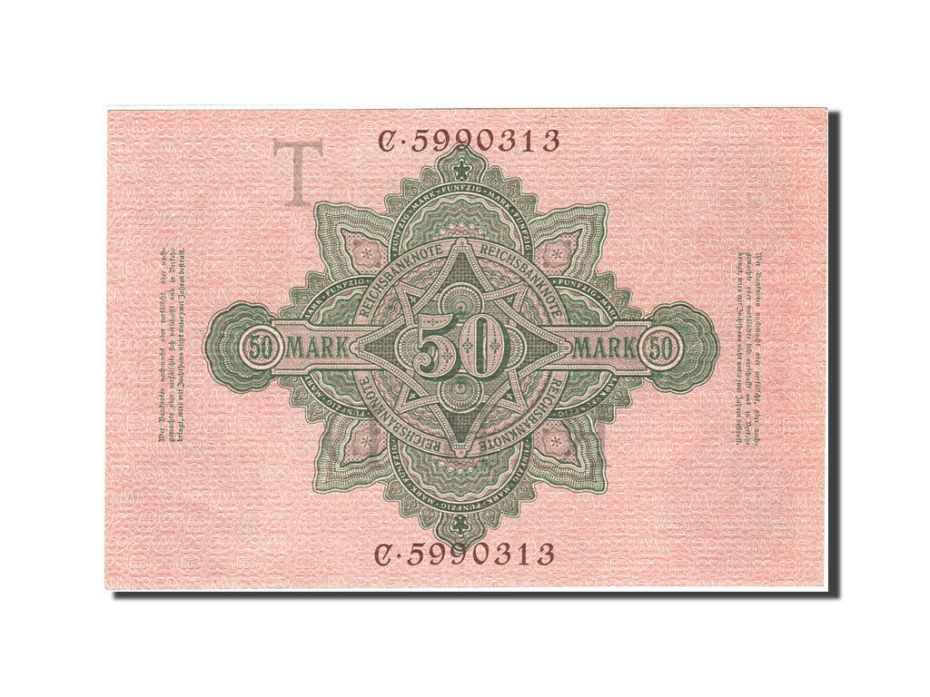Germany, 50 Mark, 1910, KM:41, 1910-04-21, UNC(63)