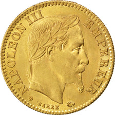 FRANCE, Napoléon III, 10 Francs, 1864, Strasbourg, KM #800.2, graded, PCGS, M...