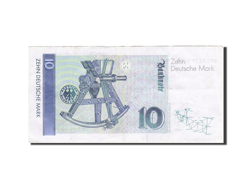 Banknote, GERMANY - FEDERAL REPUBLIC, 10 Deutsche Mark, 1989-1991, 1993-10-01