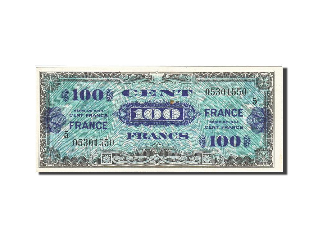 Banknote, France, 100 Francs, 1945, 1945, AU(55-58), KM:123a