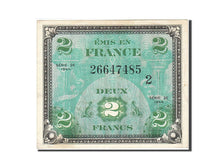 Banknote, France, 2 Francs, 1944, 1944, AU(55-58), KM:114a