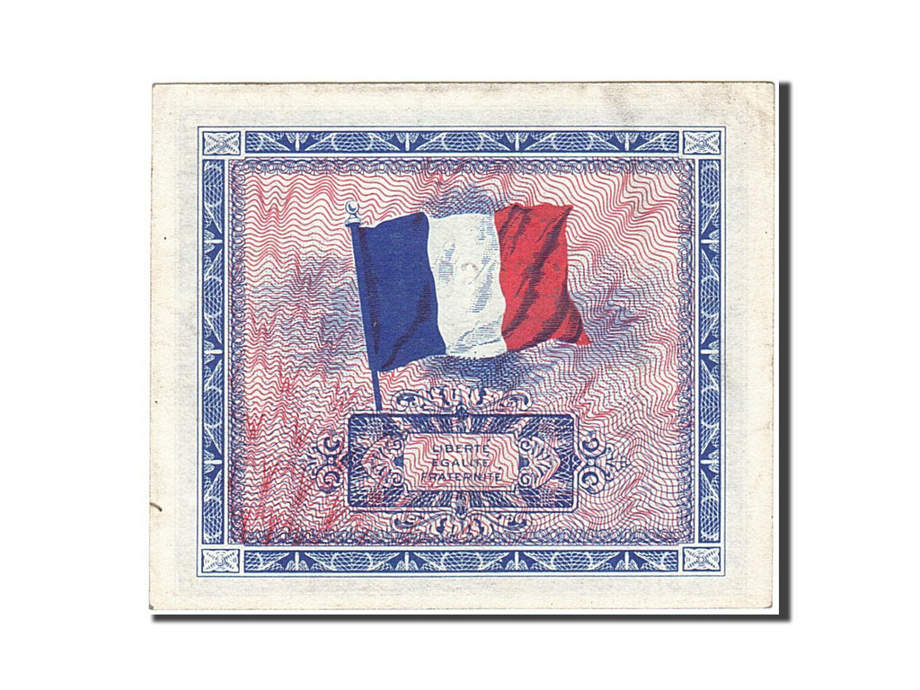 France, 5 Francs, 1944, KM:115a, 1944, EF(40-45)