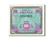 Banknote, France, 10 Francs, 1944, 1944, AU(55-58), KM:116a
