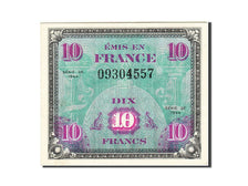 Francia, 10 Francs, 1944, KM:116a, 1944, EBC+