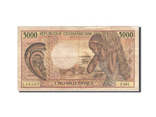 Central African Republic, 5000 Francs, 1983-1984, Undated (1984), KM:12a, VF(...