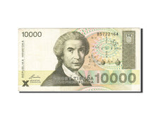 Banknote, Croatia, 10,000 Dinara, 1991-1993, 1992-01-15, KM:25a, VF(20-25)