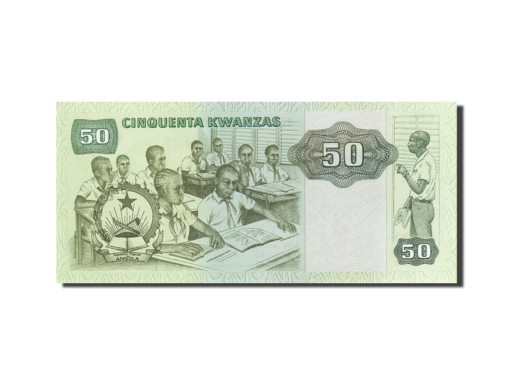 Angola, 50 Kwanzas, 1984-1987, 1984-01-07, KM:118, UNC(63)