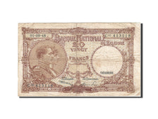 Banknote, Belgium, 20 Francs, 1948, 1948-09-01, KM:116, VG(8-10)
