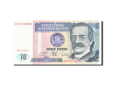 Banknote, Peru, 10 Intis, 1985-1991, 1987-06-26, KM:129, UNC(65-70)