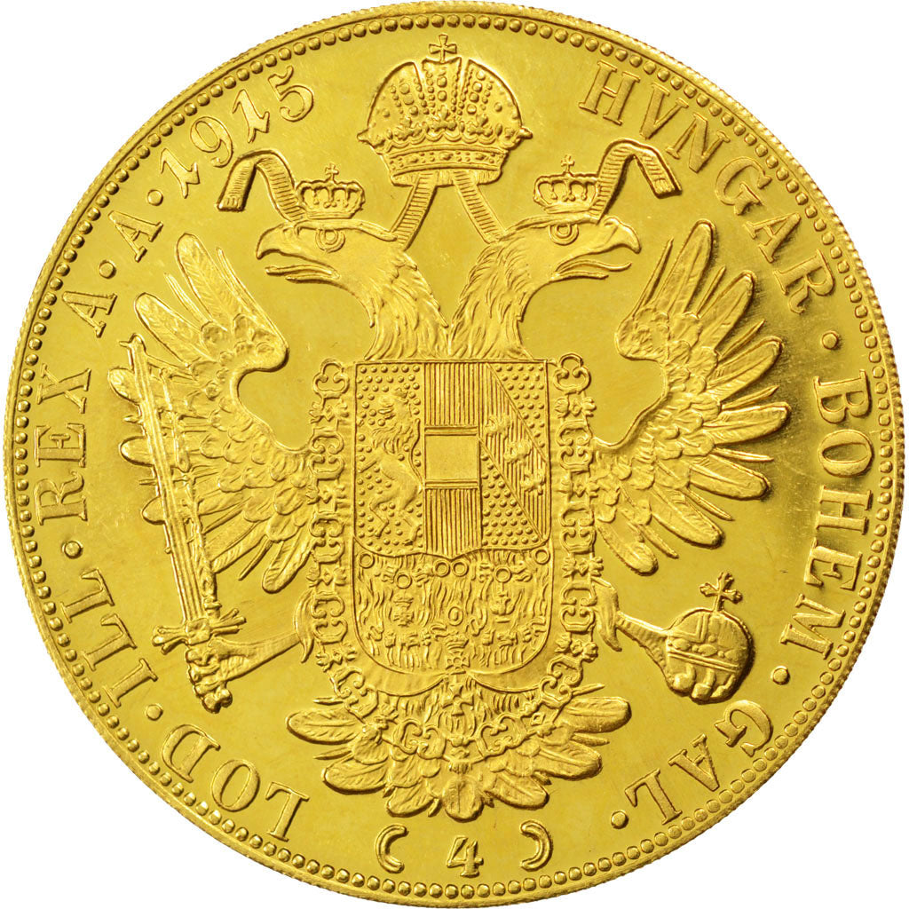 Autriche, François Joseph, 4 Ducats