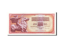 Billete, 100 Dinara, 1978, Yugoslavia, KM:90c, 1986-05-16, EBC+