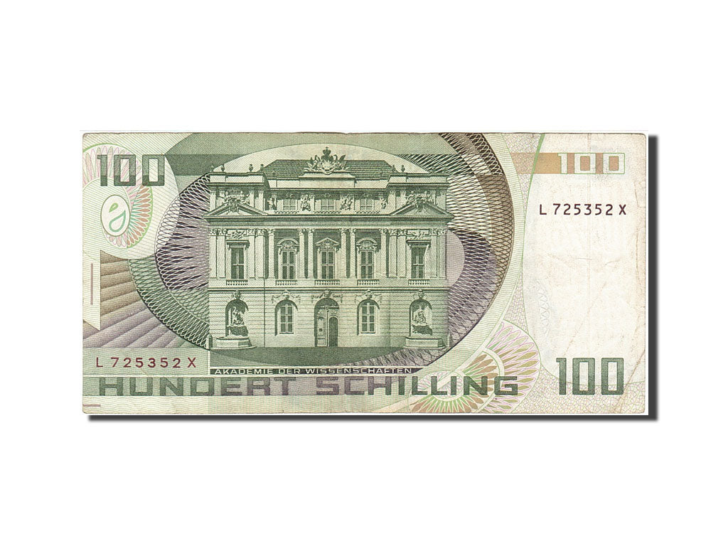 Austria, 100 Schilling, 1983-1988, KM:150, 1984-01-02, VF(30-35)